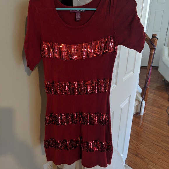 Epic Threads Dresses & Skirts - **6 for $20**Red sequin dress